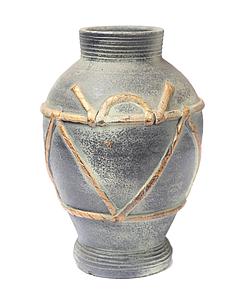 JARRON VERDE ORO 25CM