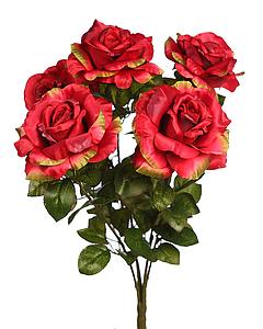 RAMO ROSAS ARTIFICIAL 56CM