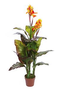 PLANTA CANA ARTIFICIAL EN MACETA 120CM ANCHO 80CM 