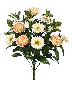 RAMO ROSAS Y MARGARITAS ARTIFICIAL 