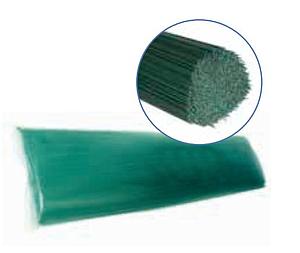 BOLSA ALAMBRE VERDE Ø 0,12 X 40CM 2 KG