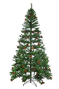 ARBOL NAVIDAD ARTIFICIAL PIÑAS 210CM