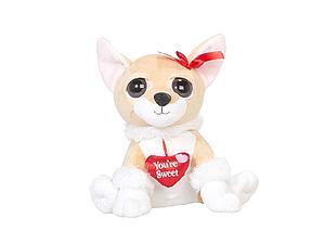 PELUCHE PERRITA BERTA CORAZON 27CM