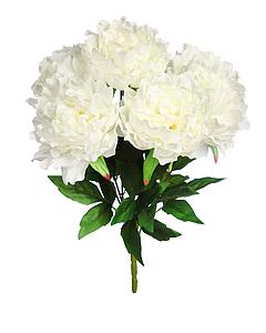 BOUQUET DE PEONIAS ARTIFICIALES 48CM
