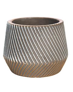MACETA CERAMICA LINEAS 7CM