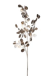 RAMA HOJA DEL DOLAR PLATA 90CM