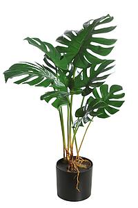 MONSTERA ARTIFICIAL CON MACETA 90CM