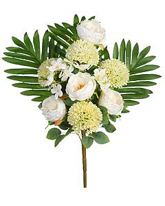 RAMO ROSAS Y DAHLIA ARTIFICIAL 48CM