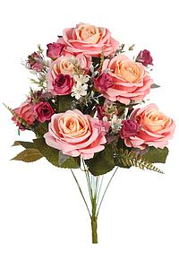 BOUQUET DE ROSAS ARTIFICIAL 50CM