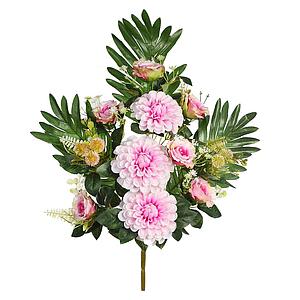 RAMO MUM Y ROSAS ARTIFICIAL 62CM
